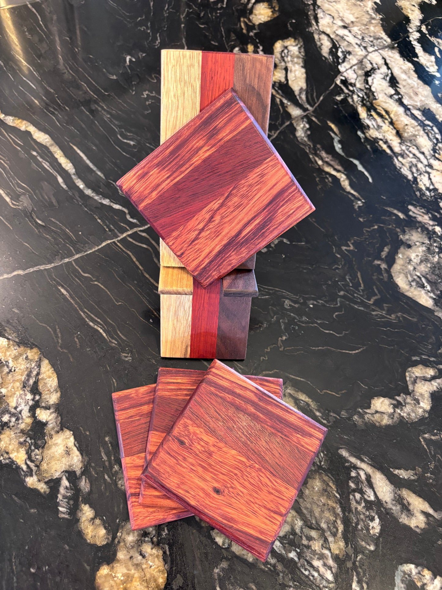 Wooden coasters (set of four)