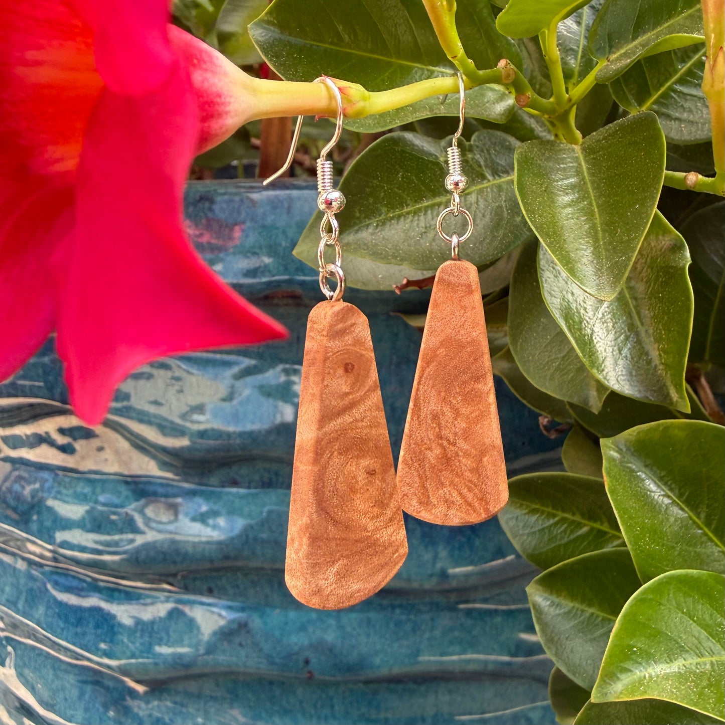 Maple Burl Earrings