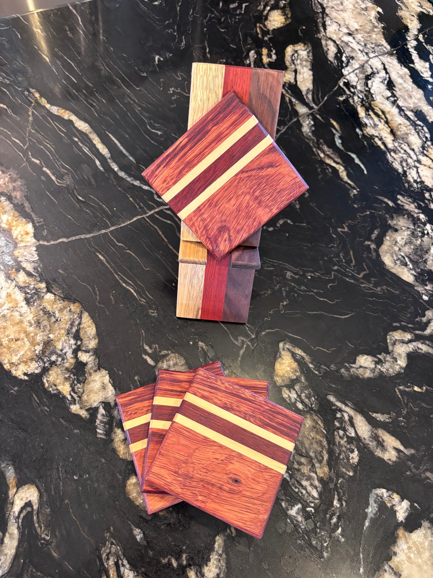 Wooden coasters (set of four)